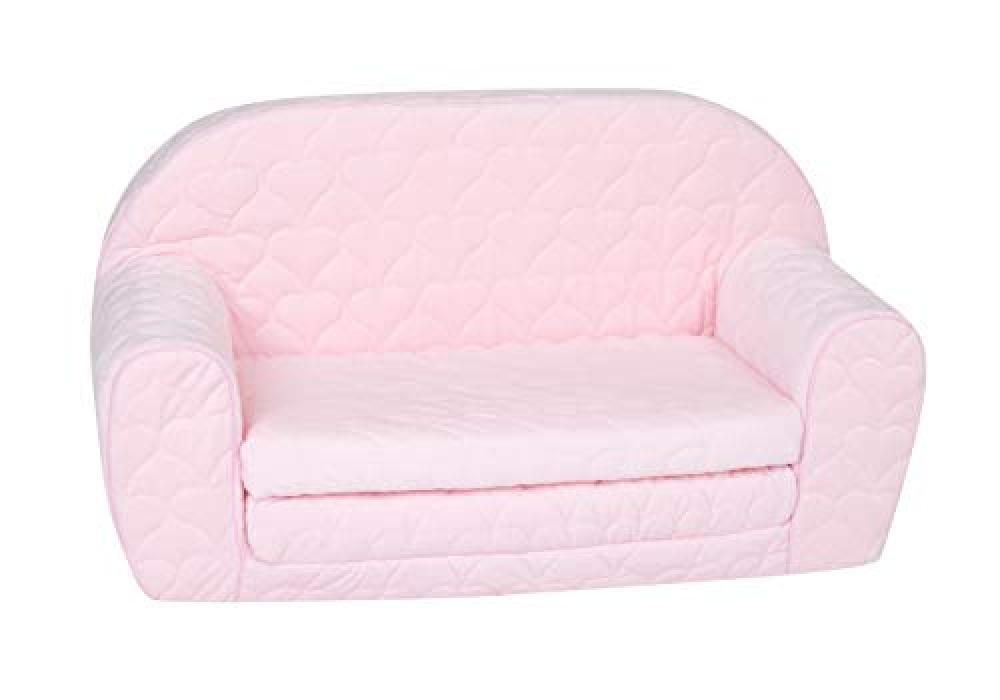KNORRTOYS.COM Divano per Bambini Cosy Heart Rose - NUOVO
