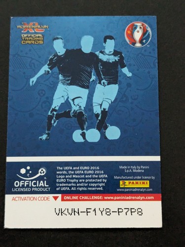 Iker Casillas Spain 2016 UEFA Euro Panini XL Adrenalyn #17 - Picture 5 of 5