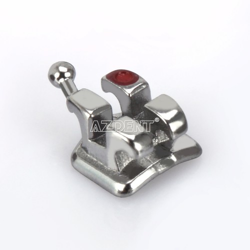 20pcs AZDENT Dental Orthodontic Brackets Braces Monoblock Mini MBT.022 Hooks 345 - Picture 6 of 12