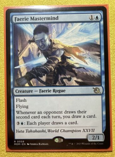 Faerie Mastermind - March of the Machine - MTG - Magic The Gathering - Picture 1 of 1