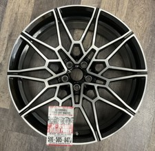 Bmw X3m X4m 2022 86615 Oem Wheel Rim 21 X 9.5 Front Cnc Gloss Black With Tint