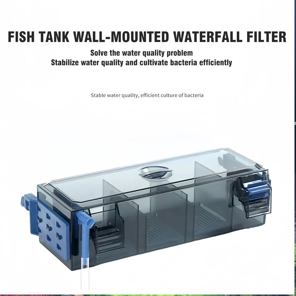 Low- Noise Aquarium Filter Multi-Layer Power Filter For 20 to 30 Gallon Fish TaK - Image 3 of 4