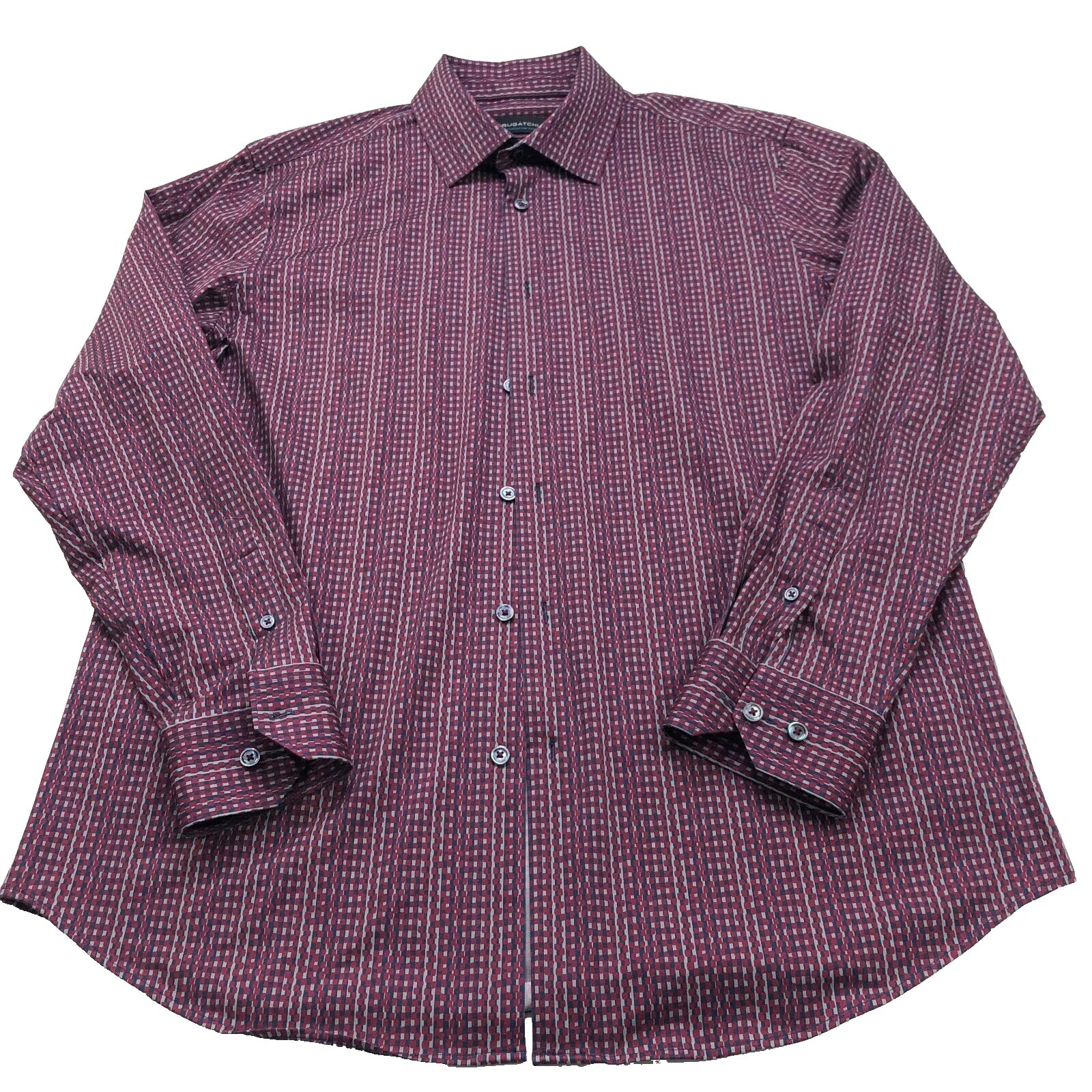 Vestido de mistura de Algodão para homens Bugatchi Uomo Camisas