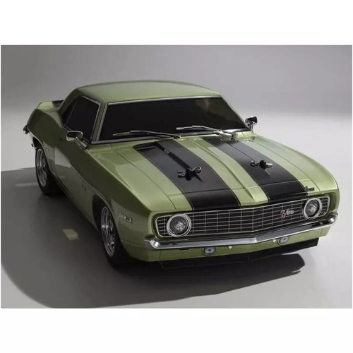 Voiture radiocommandée Kyosho 1969 Chevrolet Camaro 4x4 1/10 plume Mk2 Z/28 carrosserie et châssis FZ02 - Photo 4 sur 8