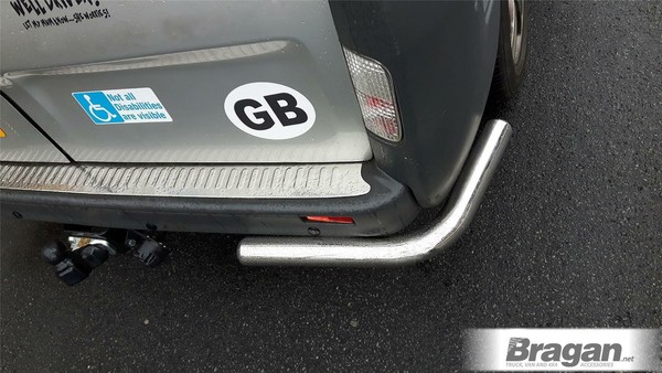 Bragan™ Heck-Eckleisten FüR Ford Transit MK6 MK7 2000-2014 Edelstahl, Satz 2-image