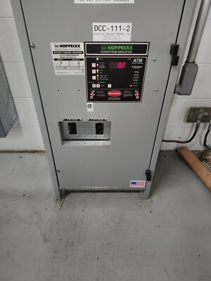 Battery charger/rectifier.  Input 208v AC, 26amps, 60hz, 3 phase. Output 130v DC
