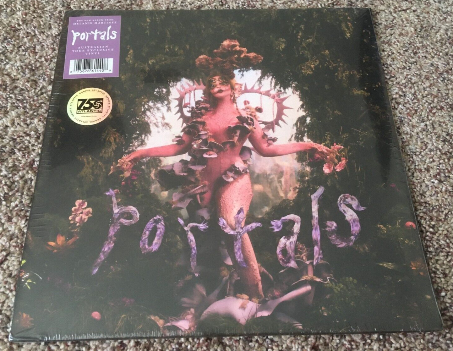 NEW SEALED Melanie Martinez Portals (Black/Pink Swirl Australian Tour) Vinyl