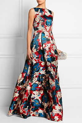 NWT $4560 Erdem Alouette evening formal BALL GOWN prom dress 0 2 6 38 long  XS | eBay