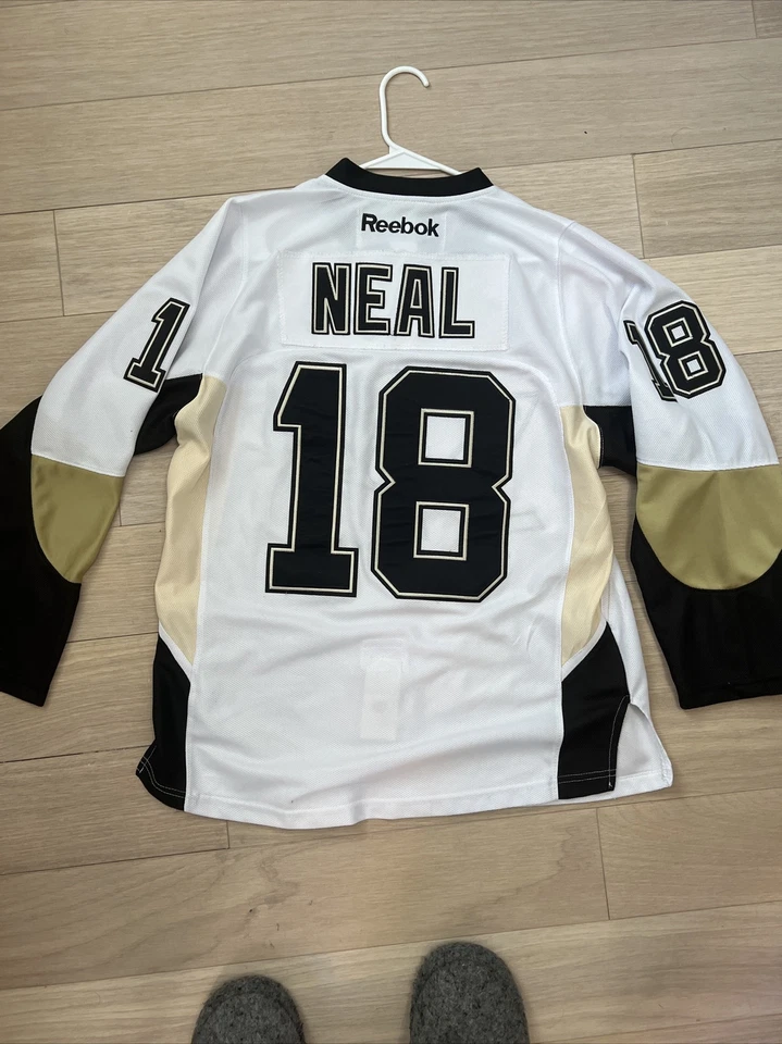 CAMISETA DE HOCKEY PARA HOMBRE NHL PITTSBURGH PENGUINS JAMES NEAL REEBOK CCM NHL talla L 48 Foto 3 de 4