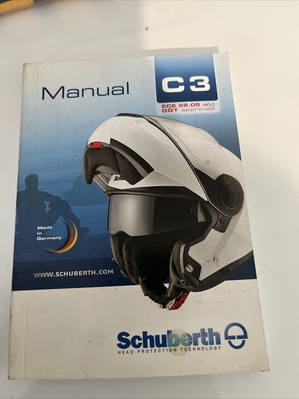 Manual For Schuberth Helmet