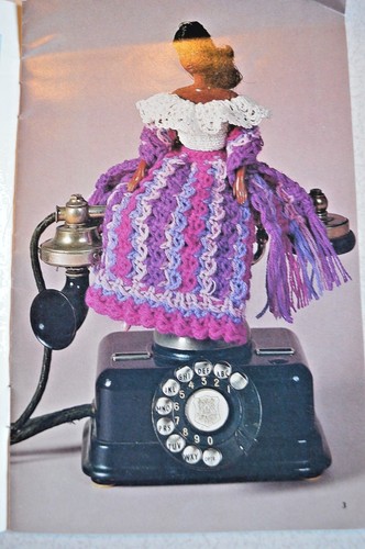 Coats Clark's 1978 No. 270 Fashion All For Dolls Wardrobe Knit Crochet Pattern - Picture 2 of 4