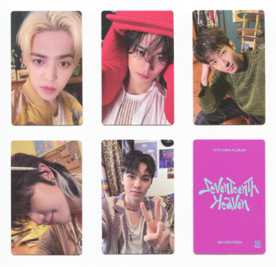 SEVENTEEN SVT - SEVENTEENTH HEAVEN [M2U] LUCKY DRAW
