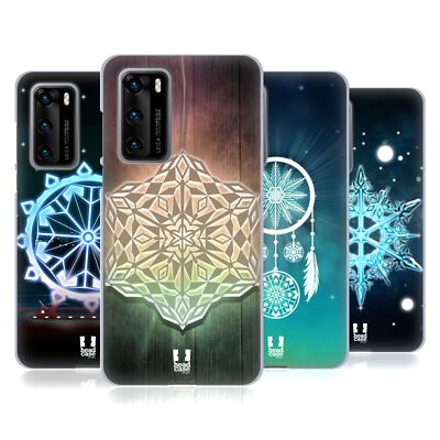 HEAD CASE DESIGNS SNOWFLAKES SOFT GEL CASE FOR HUAWEI PHONES 4