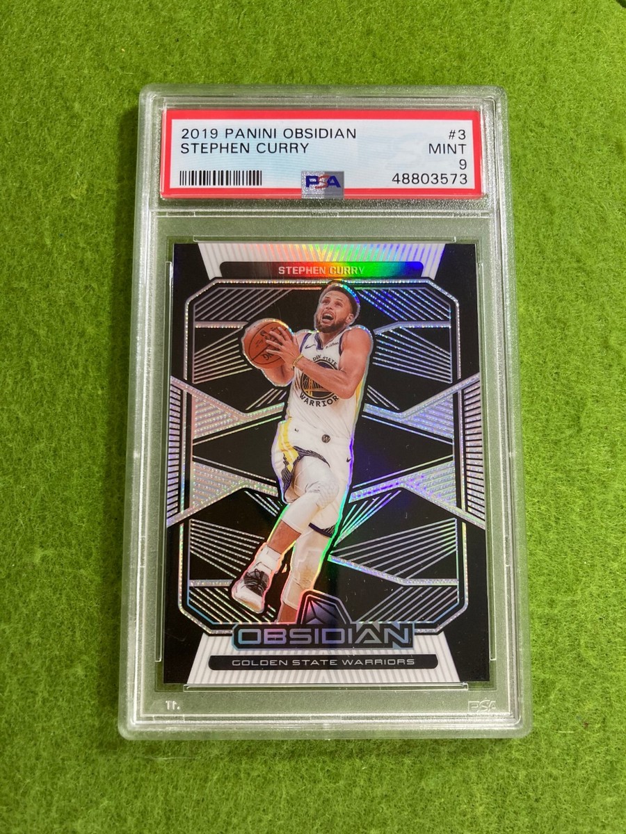 STEPHEN CURRY SILVER PRIZM CARD 9 PSA 2019-20 Obsidian STEPHEN CURRY SILVER PRIZM CARD 9 PSA 2019-20 Obsidian