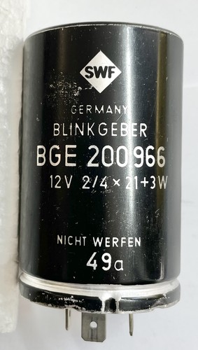 SWF BGE200.966 Blinkgeber 12V 2/4x 21+3W flasher unit circuit clignotante - 第 1/4 張圖片