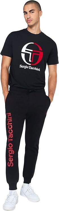Спортивные брюки Sergio Tacchini Nizard- ЧерныйКрасный для танго 3XL 9590₽