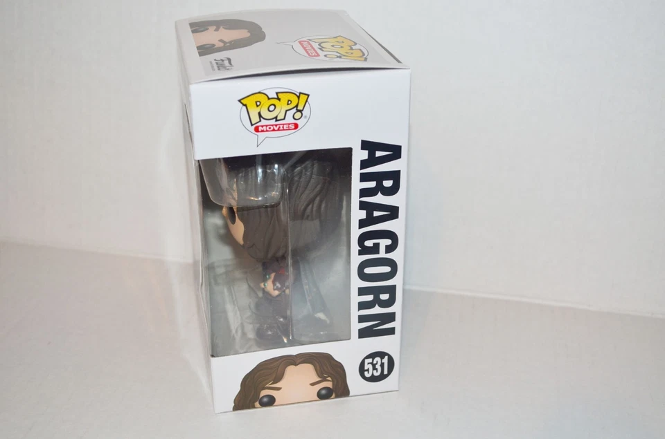 Funko POP! Movies: Lord of The Rings Hobbit Aragorn #531 Vinyl Figure MINT🔥 - Image 4 of 4