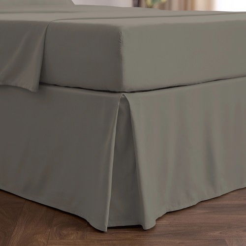 Mellanni Bed Skirt 15-Inch Tailored Drop Pleated Bed Frame and Box Spring Cover - Picture 86 of 92