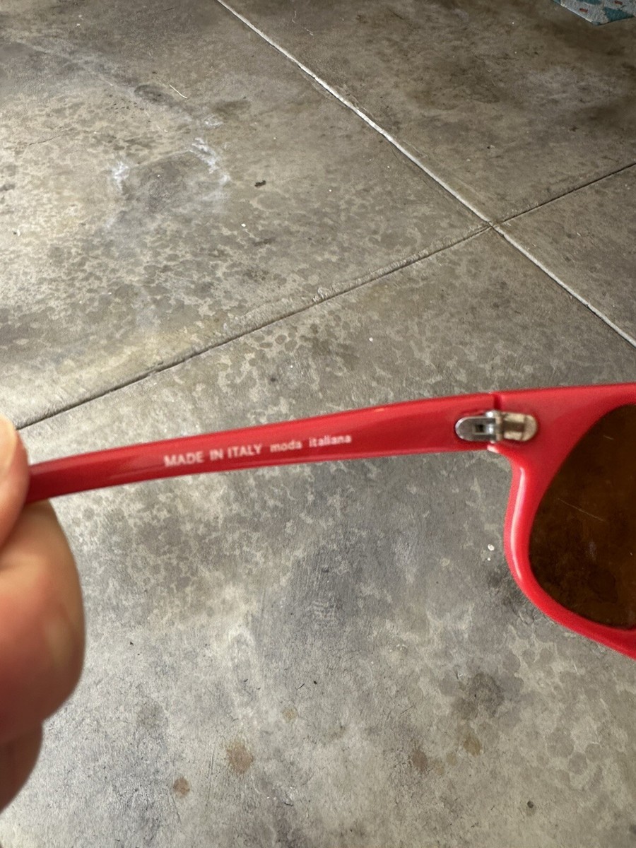 Vintage 1980s Viva Italy Sunglasses 4 Lenses | eBay display picture 1