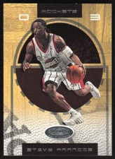2001-02 NBA Hoops Hot Prospects Steve Francis #22 Houston Rockets