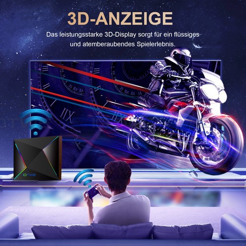 2025 Android 14 Smart TV BOX WIFI6 128 GB 1000M Sieciowy odtwarzacz multimedialny Octa Core - Zdjęcie 73 z 76