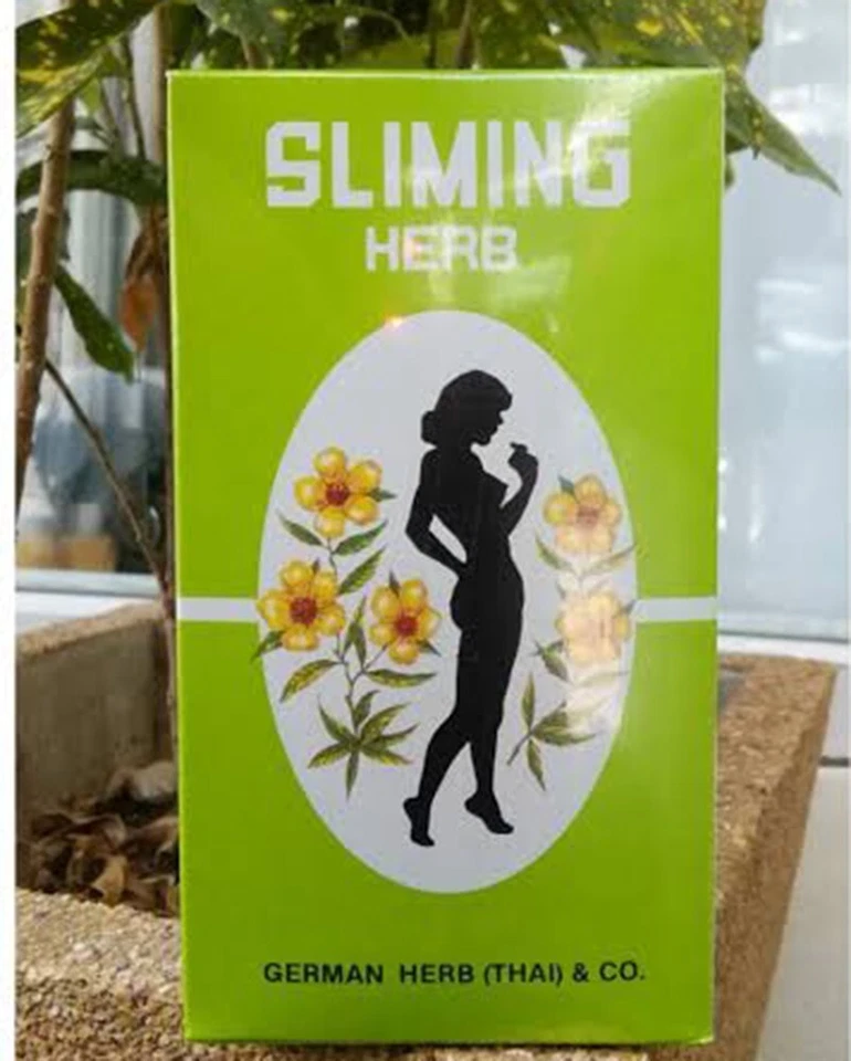 Desintoxicación de hierbas adelgazante control de peso alemán saludable 50 bolsas de té pequeñas Foto 2 de 4