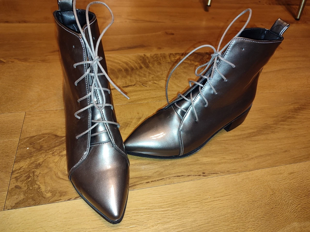 Ladies cheap gold boots