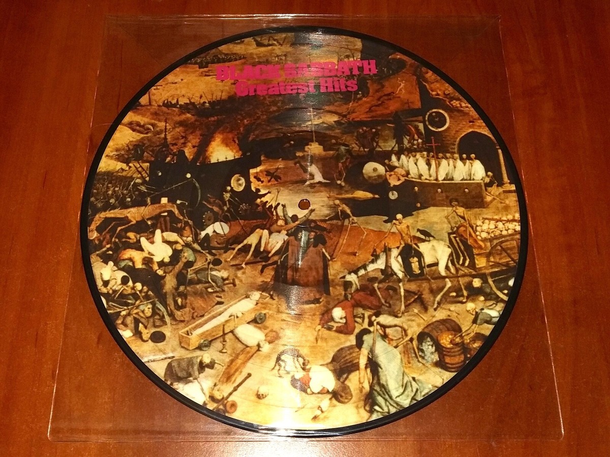 BLACK SABBATH Greatest Hits ピクチャーレコード BLACK SABBATH GREATEST HITS LP *RARE* PICTURE DISC VINYL