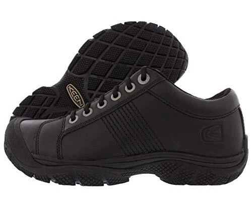 Keen Cock Shoes PTC OXFORD WP Slip resistant Heat resistant MensBLACK US10