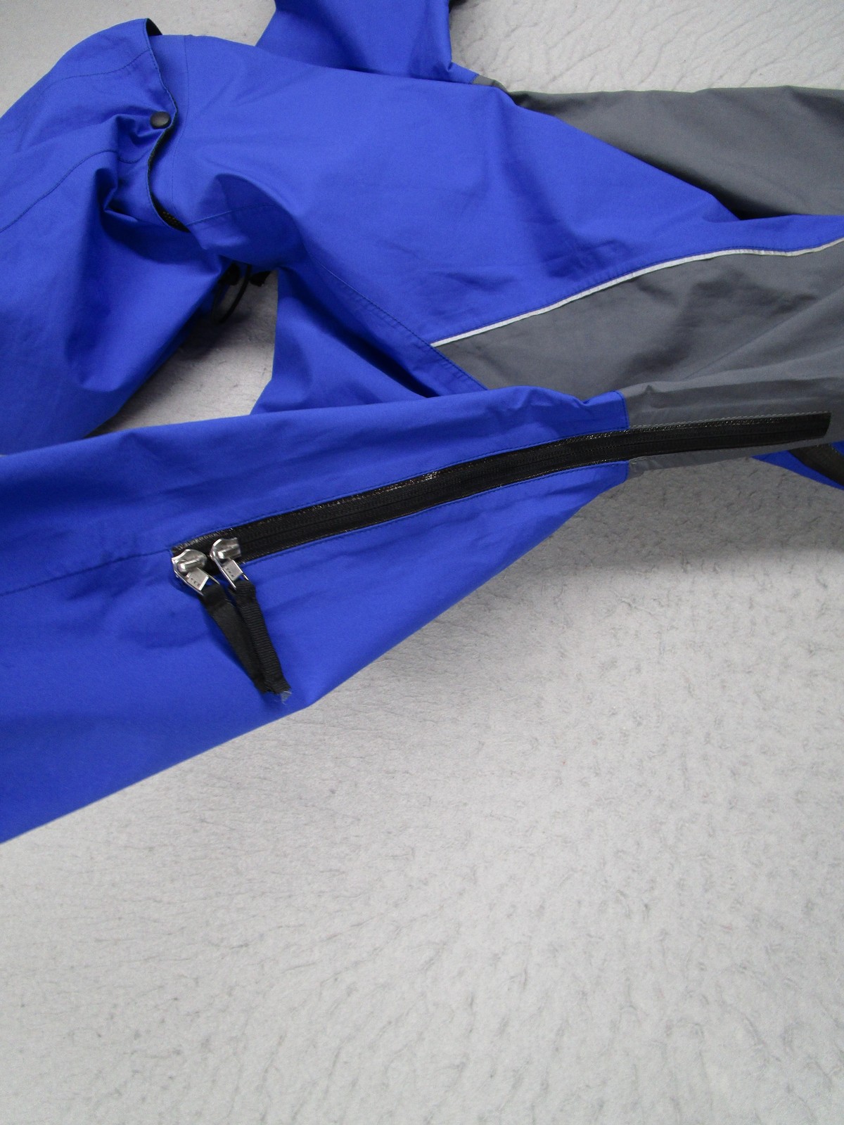 Performance Jacket Mens Large Blue Waterproof Hoo… - image 6