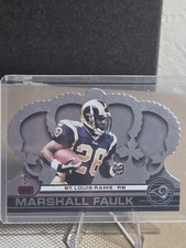 2001 Pacific Crown Royale - Marshall Faulk #113 Platinum /25