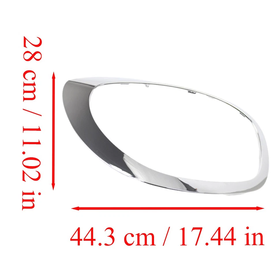 Headlight Exterior Frame 51137388118 Fit For Mini Cooper F60 F61 2017-2023 - image 3 of 4