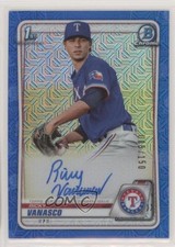 2020 Bowman Chrome HTA Choice Blue Mojo Refractor 5/150 Ricky Vanasco Auto 02d2