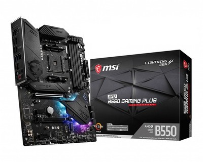 MSI MPG AMD B550 Gaming Plus Socket AM4 ATX DDR4-SDRAM Motherboard