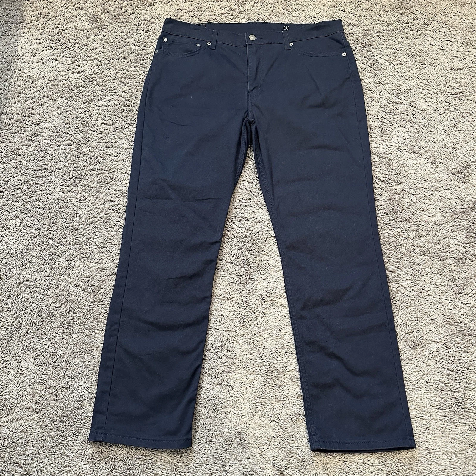 Levi's 511 All Season Tech Performance Pants Men’s 38x30(38x29) Navy Blue Golf
