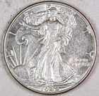 1942 Walking Liberty Half Dollar AU #2841