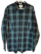 Filson Shirt Plaid Flannel Shirt Mens XXL Button Up w/Pockets Campshire Winter