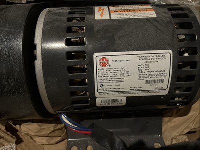 US Motors Variable Controlled Treadmill Duty Motor Model J63WZBLN-0222