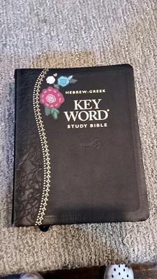 Hebrew-Greek Key Word Study Bible Spiros Zodhiates Hardcover (1991) [VG]