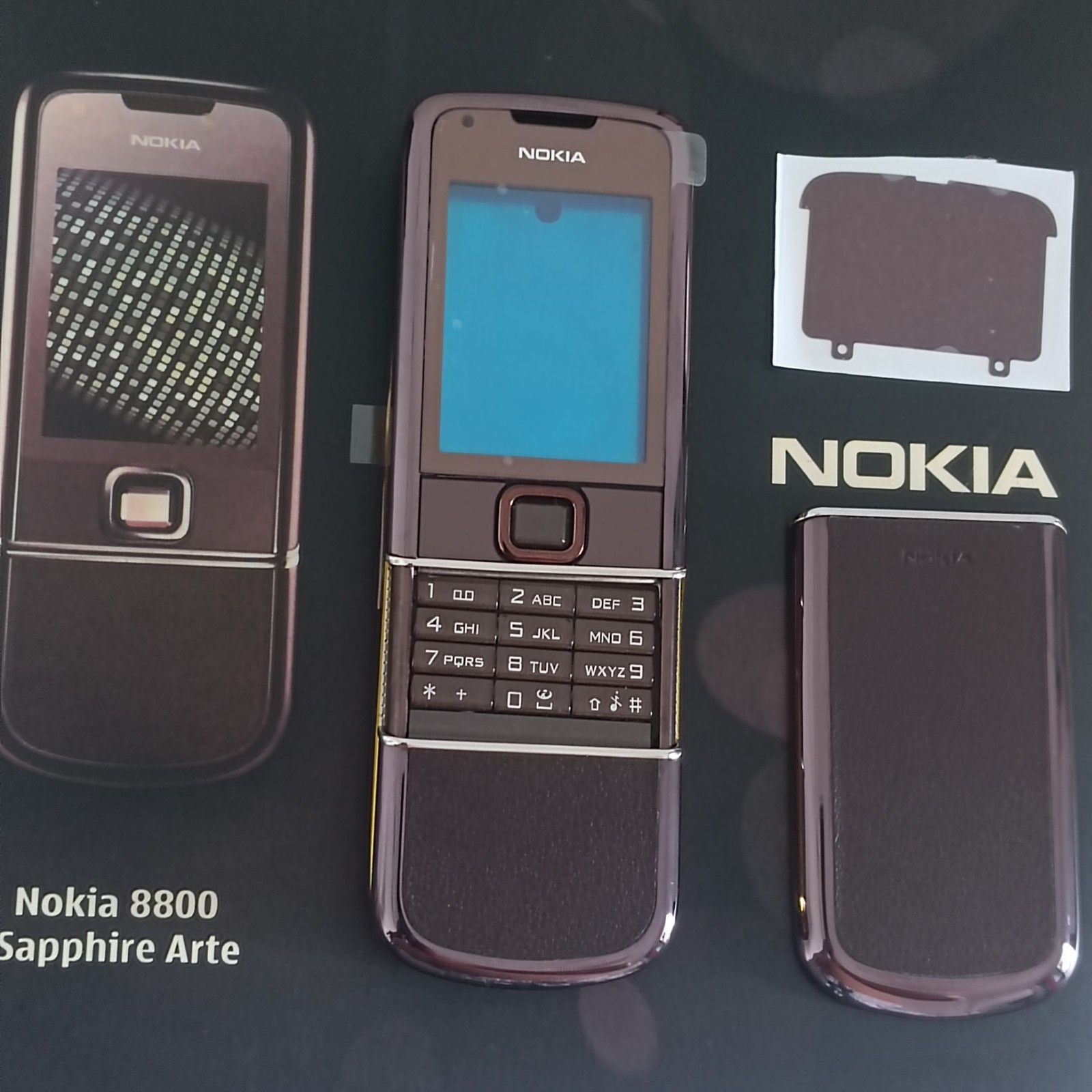 NEW Replacement Full Housing Covers For Nokia 8800 Sapphire 