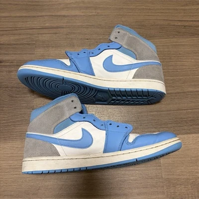 や*ぁ様 Nike Air Jordan 1 Mid \"University B Jordan 1 Mid University Blue Black | eBay