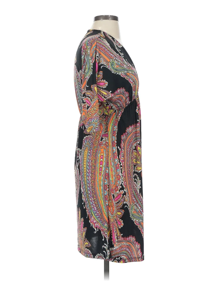 Christina Love Women Black Casual Dress S - Image 3 of 4