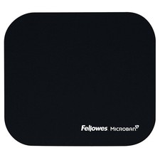 Image of Fellowes Mouse Pad with Microban Protection Black (5933907)