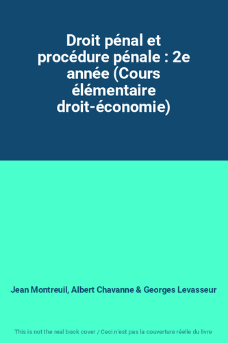 Le droit pénal et la procédure pénale : une approche spécialisée pour