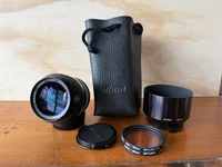Nikon Nikkor 105mm f2.5 Ais Prime Manual Focus Portrait Lens Hood Filter Caps