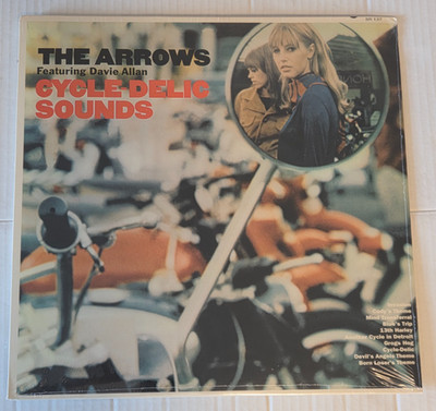 The Arrows f/ Davie Allan - Cycle-Delic Sounds Vinyl LP 2006 BeatRocket - SEALED