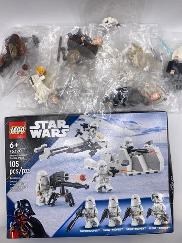 LEGO Star Wars Lot: Snowtrooper Battle Pack (75320) and 13 New Minifigures