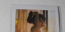 #821  Makoto Yuki  Auto Signed Cheki Pic Photo  (Only One !!  1 of 1 !!  Very Ra