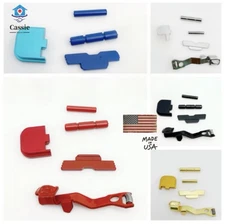 Glock 43 43X 48 Gen 1/2/3/4/5 Extended Slide Stop Release Control Kit