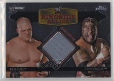 2007 Topps Heritage WWE Chrome Heritage II Ringside Relics Kane Umaga 17tp